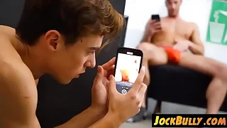 Spying on a Stump in the Locker room